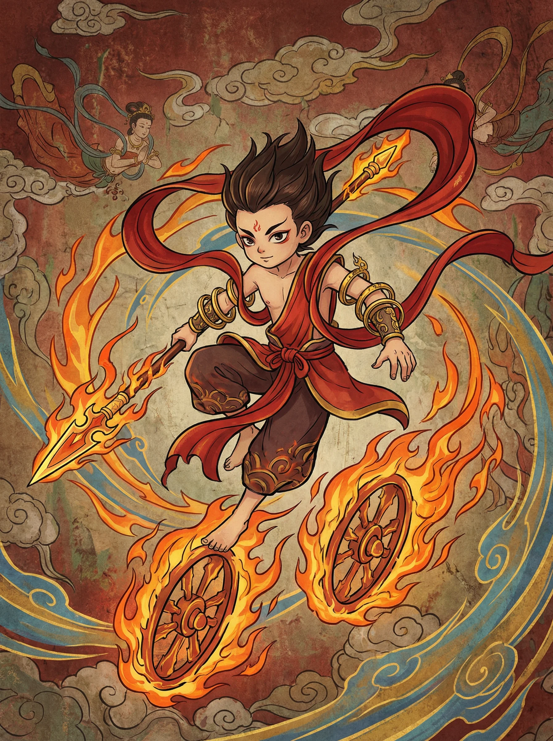 哪吒 - 电视剧野鸭子下载 封神榜阐教动漫角色